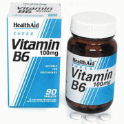 Health Aid Vitamin B6 100mg 90tbs 